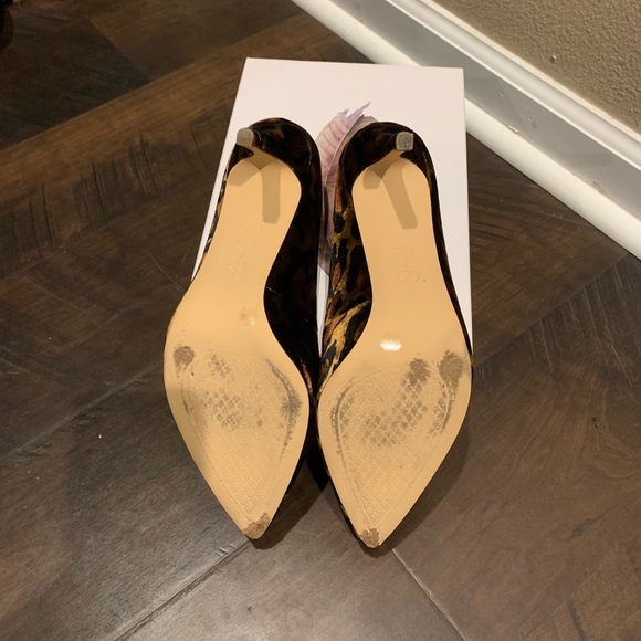 Jessica Simpson Leopard heels - Picture 4 of 4